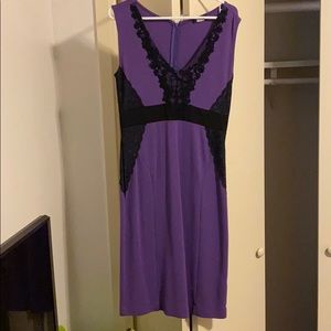 Venus dress size 12 purple used